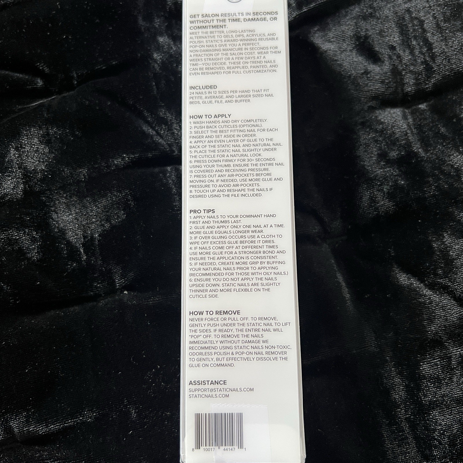 Static Nails Hot Girl Summer Round Reusable Pop-On Manicure New In Box