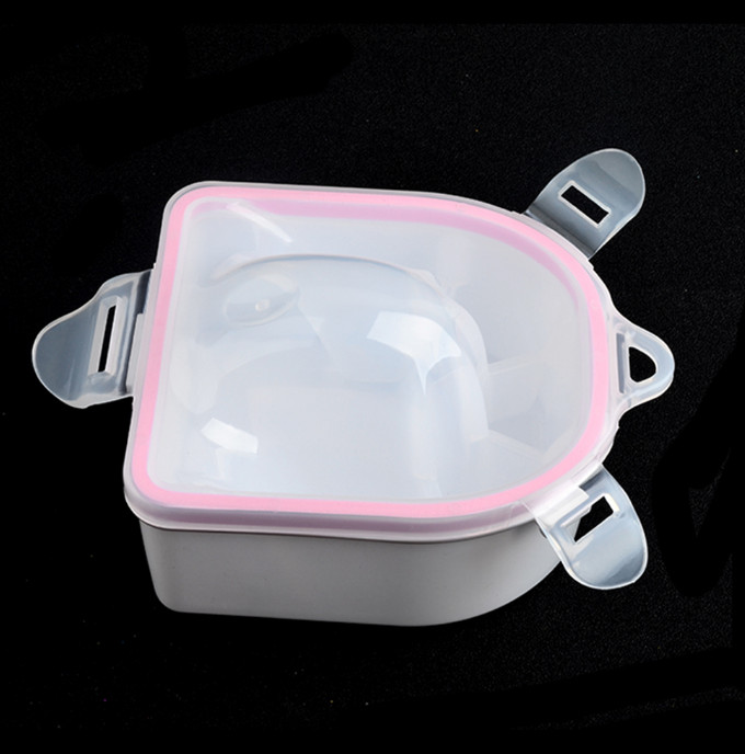 Plastic Thicken Soaker Bowl Manicure Nail Art Gel Polish Remove Soak Tool Bowl