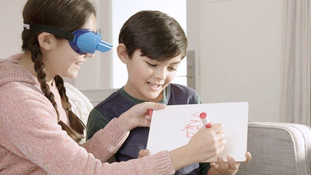 Vango The Original UpsideDownChallenge Game for Family & Kids | Medium, Blue