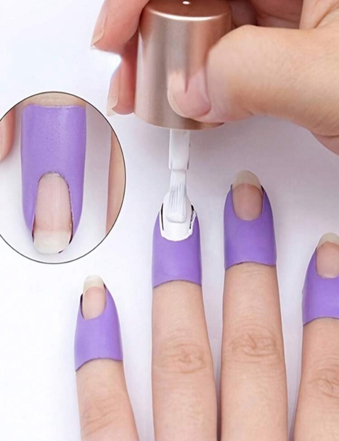 Nail Peel Off Latex Cuticle Tape sheets Palisade Manicure polish Skin Protector