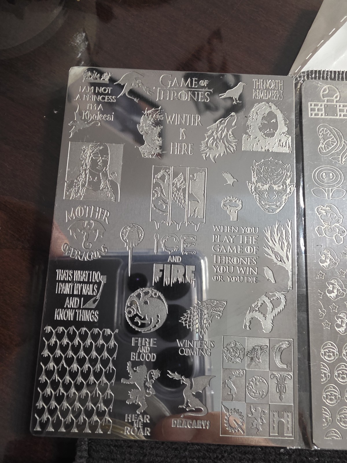 Used Maniology Plates, Harry Potter, Pokemon, Super Mario, Game Of Thrones More
