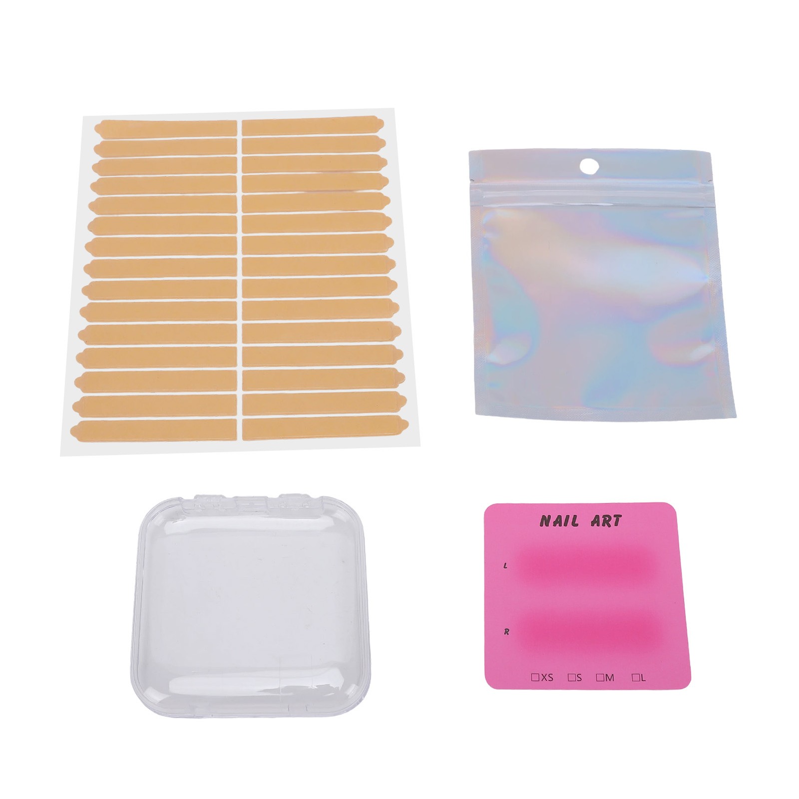 15 Sets Press On Nail Storage Boxes Dust Proof Thick Clear Fake Nail Display NEW