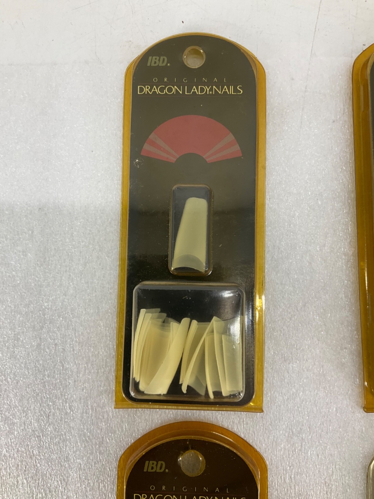 Lot of 4 IBD Dragon Lady Nails NOS