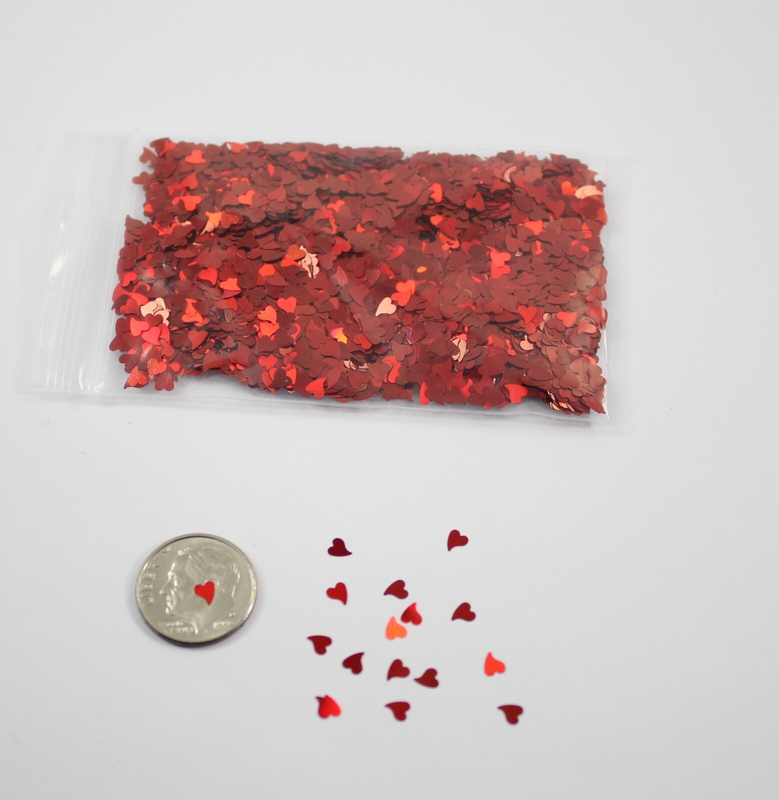 Heart Shaped Solvent Resistant Glitter For Nails-Resin-Tumblers-Art-Crafts