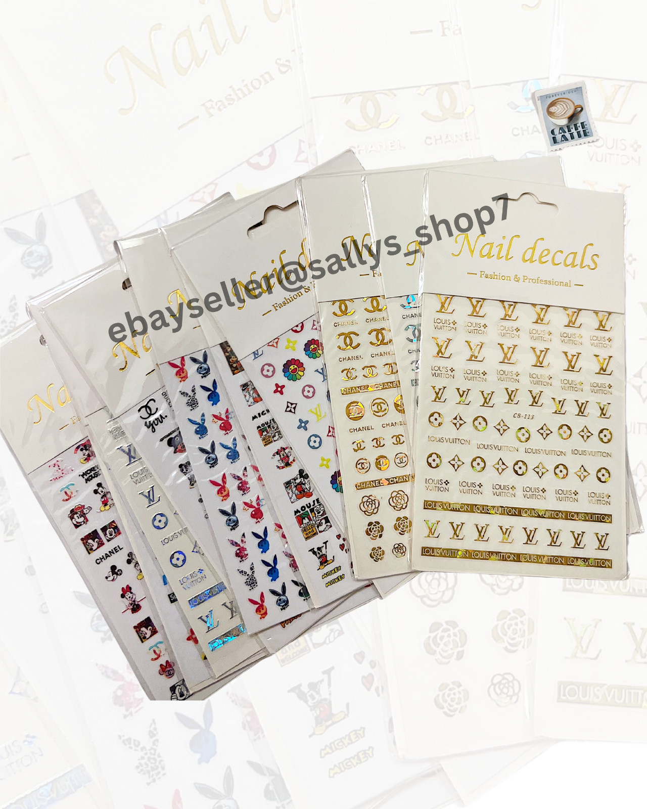 5D Embossed Nail Art Stickers: Gold Silver Luxury Craft Spring 20262scd dcsdc