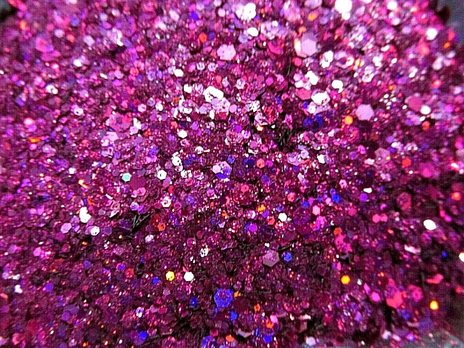 Holographic slushie glitter mixes
