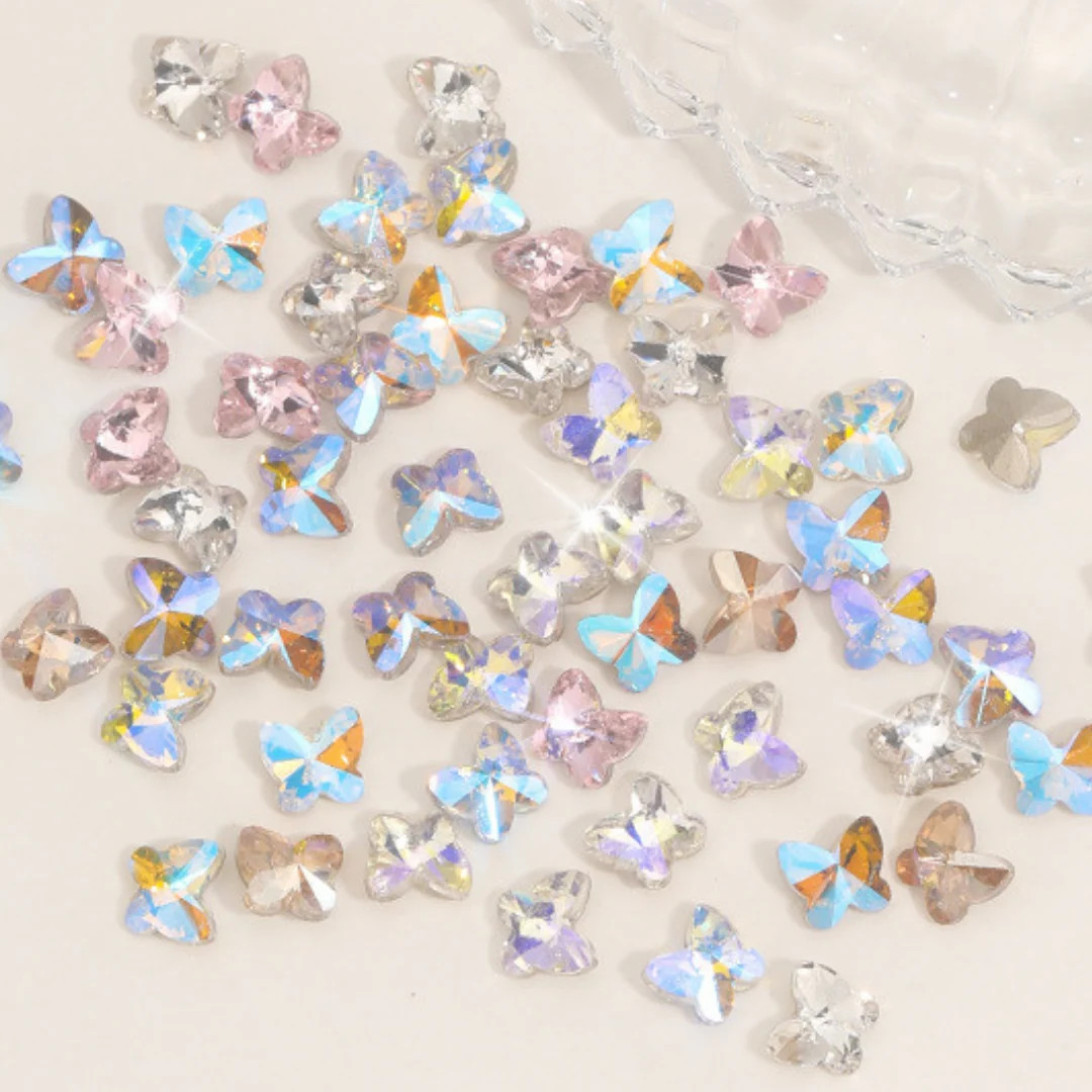 Butterfly Nail Gems