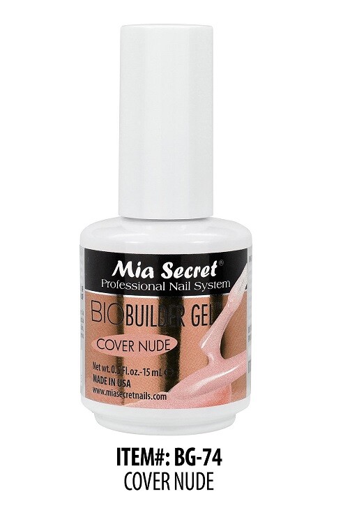 Mia Secret Professional Nail System BIO BUILDER GEL 0.5 oz – Select Your Color