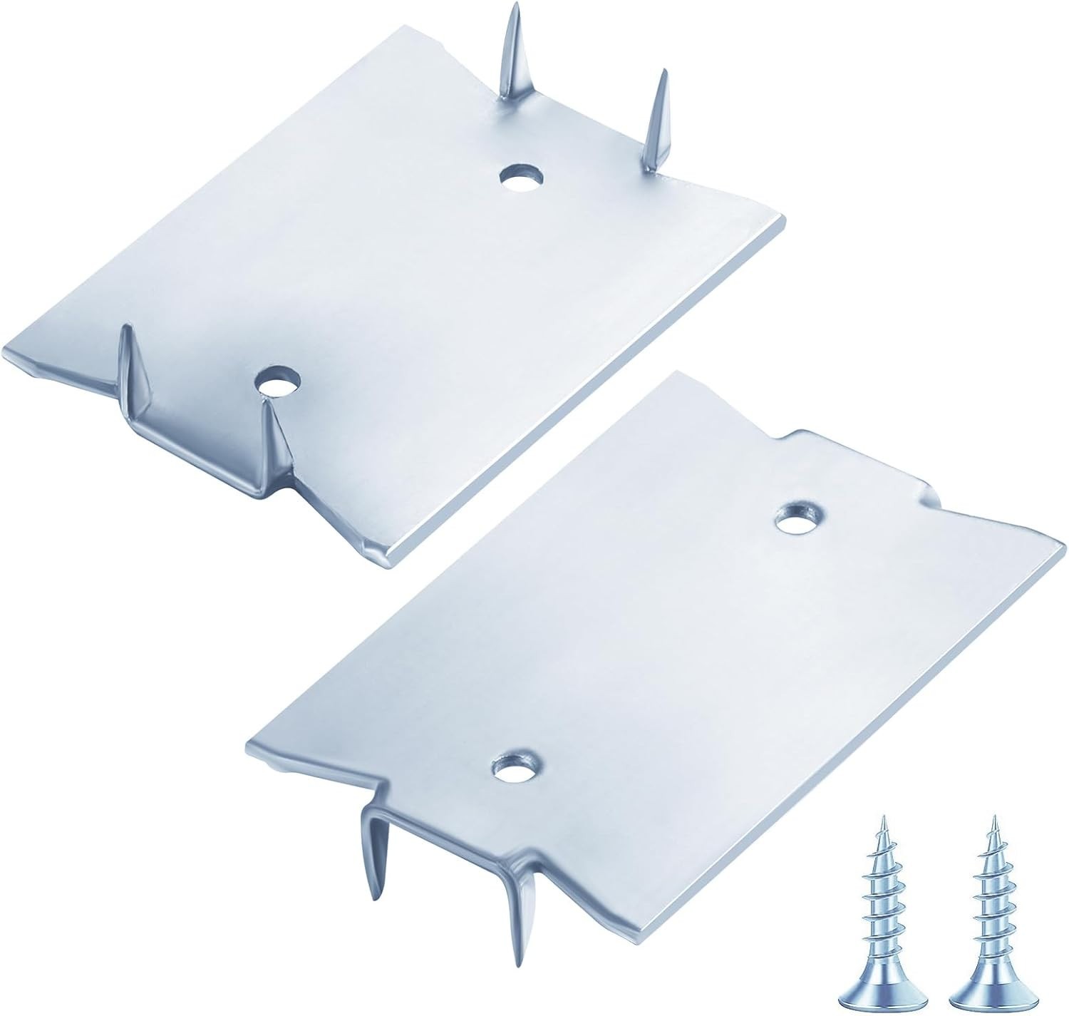 Galvanized Steel Nail Plates – 30 Pcs 1.5×2 Inch for Ultimate Wiring Protection