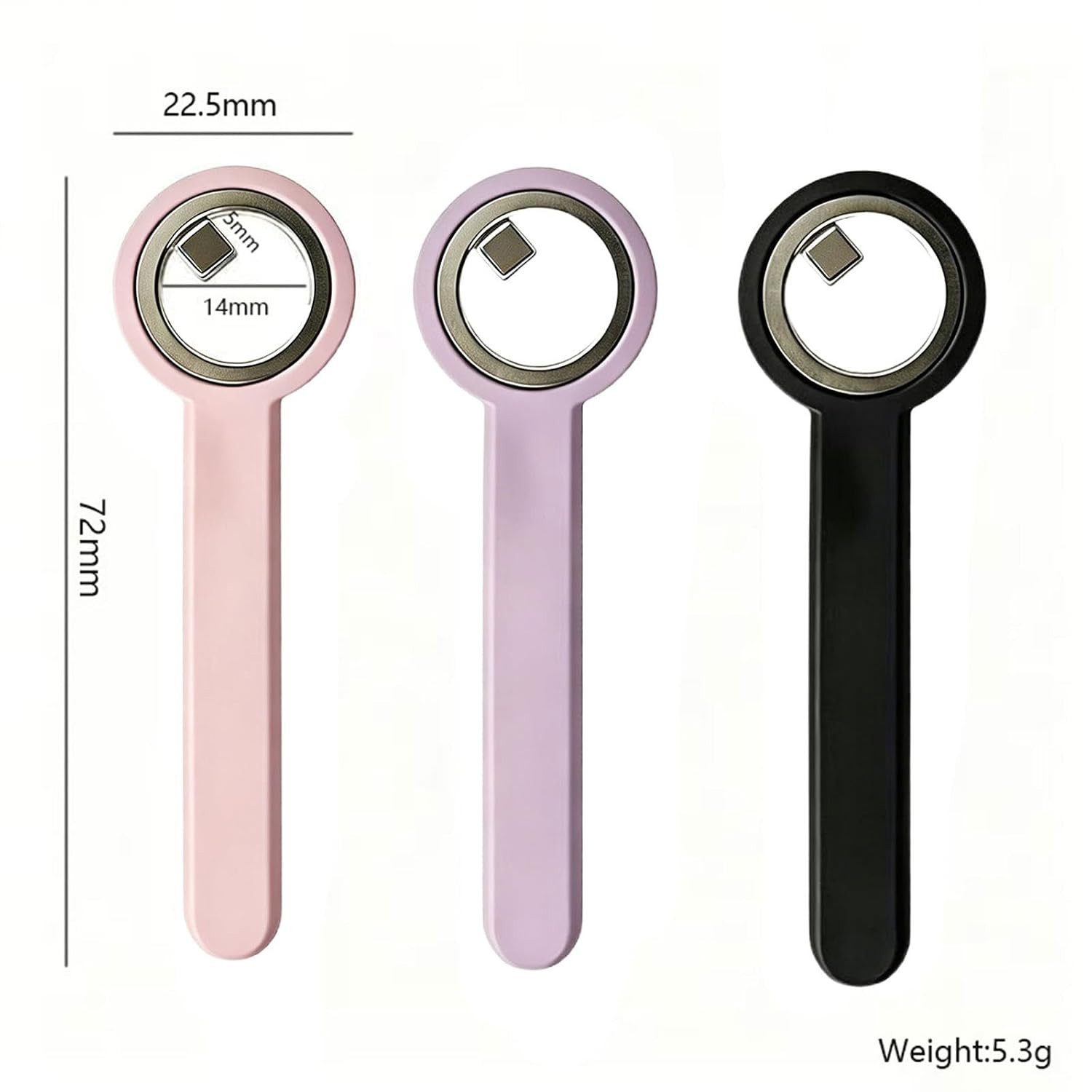2026 Upgrade Ring-Shaped Cat Eye Magnet for Nails,2-In-1 Circle & Y Shape Nail