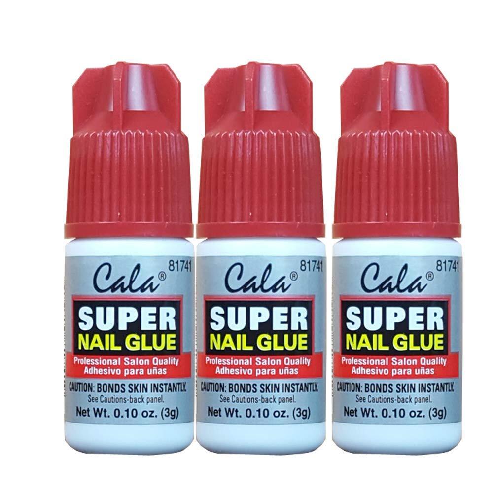 3 bottles Super nail Glue professional Salon Quality,Quick and Strong Nail