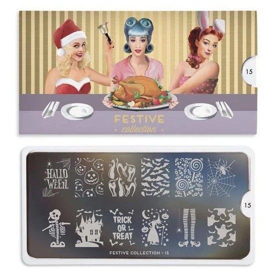 MoYou-London Festive 15 ✦ Nail Stamping Plate