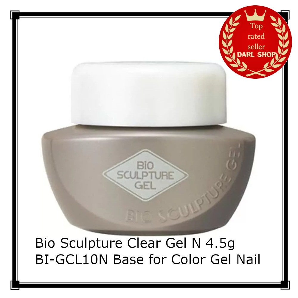 Bio Sculpture Clear Gel N 4.5g BI-GCL10N Base for Color Gel Nail from Japan CBP