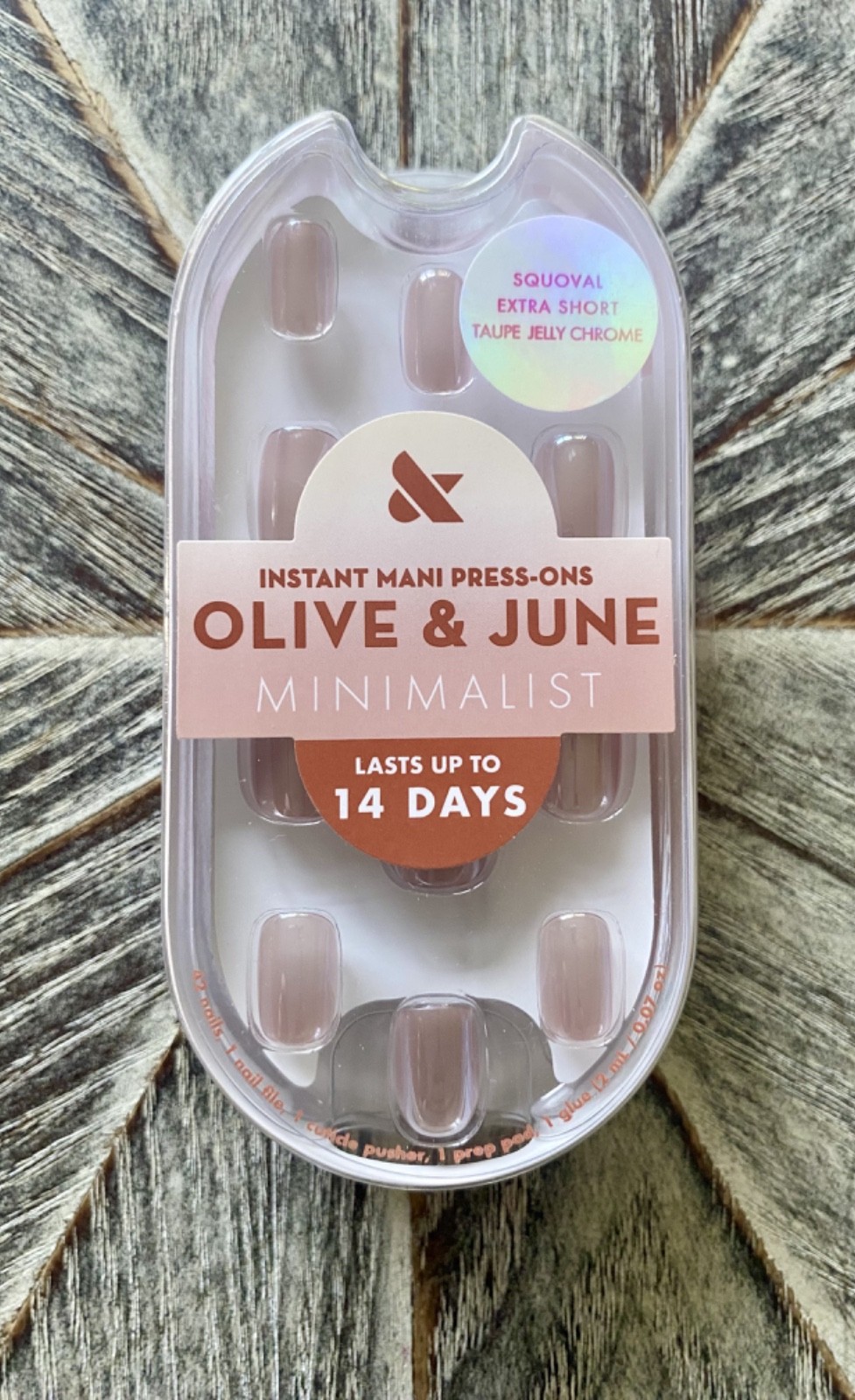 NEW! Olive & June Press-On Nails Lot of Three Pastel Chrome Chic FREE SHIPPING!