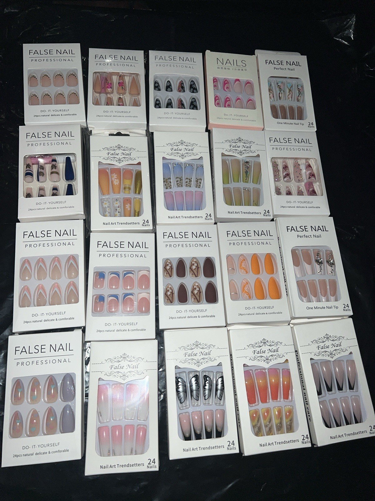 Lot of 20 NEW Nails Impress Press On Manicure Random Assortment Wholesale