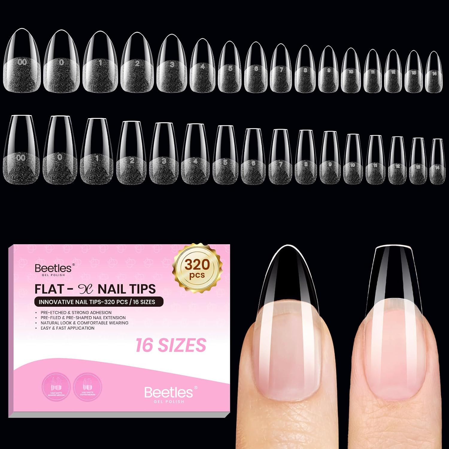 Beetles Hema Free Nail Glue Gel, 10Ml TPO Free UV Nail Glue | Super Strong for A