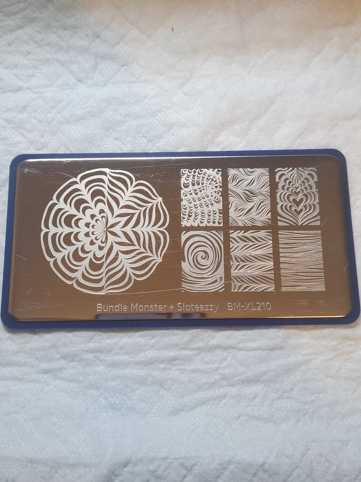 Bundle Monster + Sloteazzy BM-XL210 Nail Stamping Plate