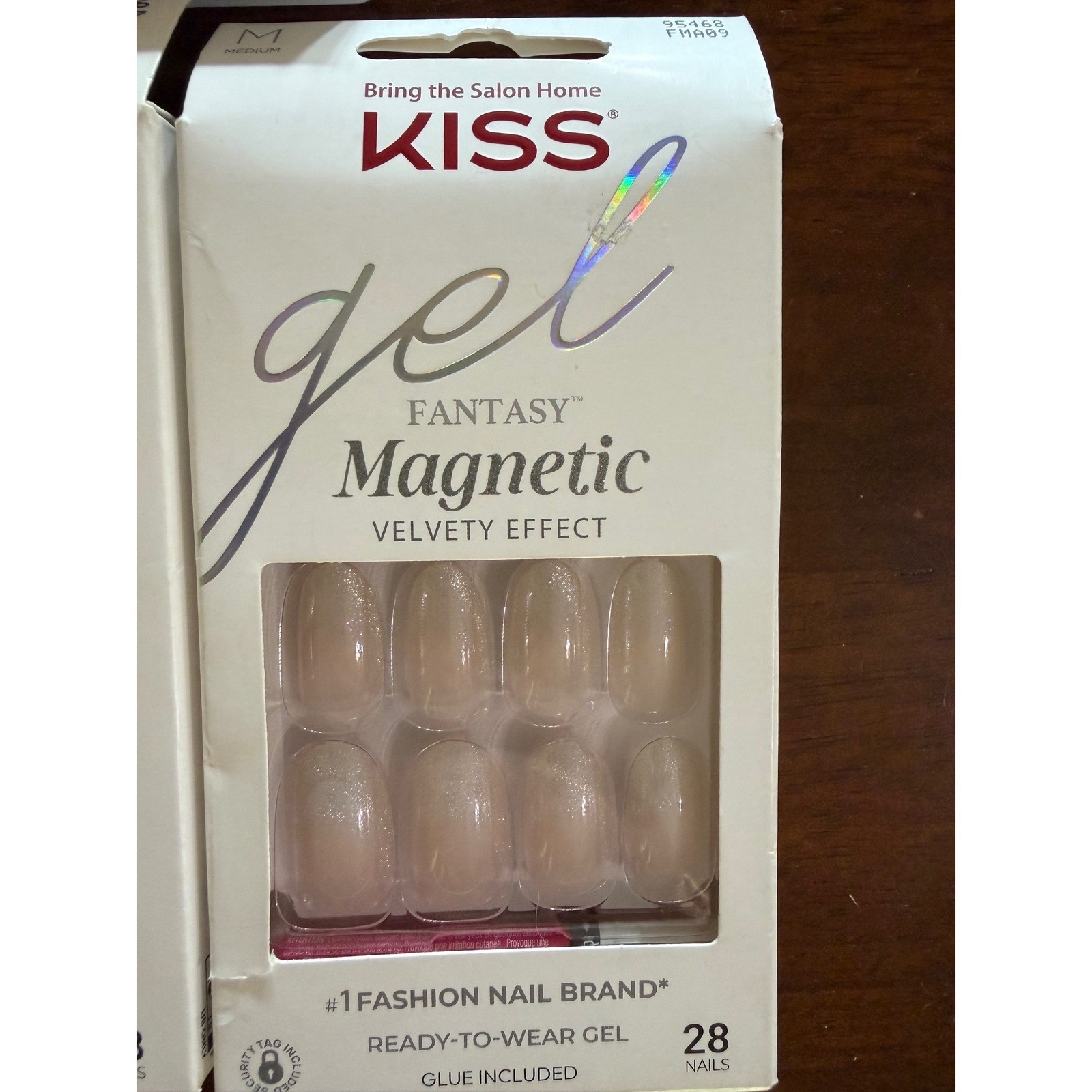 Kiss Press On Nails Bundle Gel Fantasy Magnetic Masterpiece Classy 5 Boxes NEW