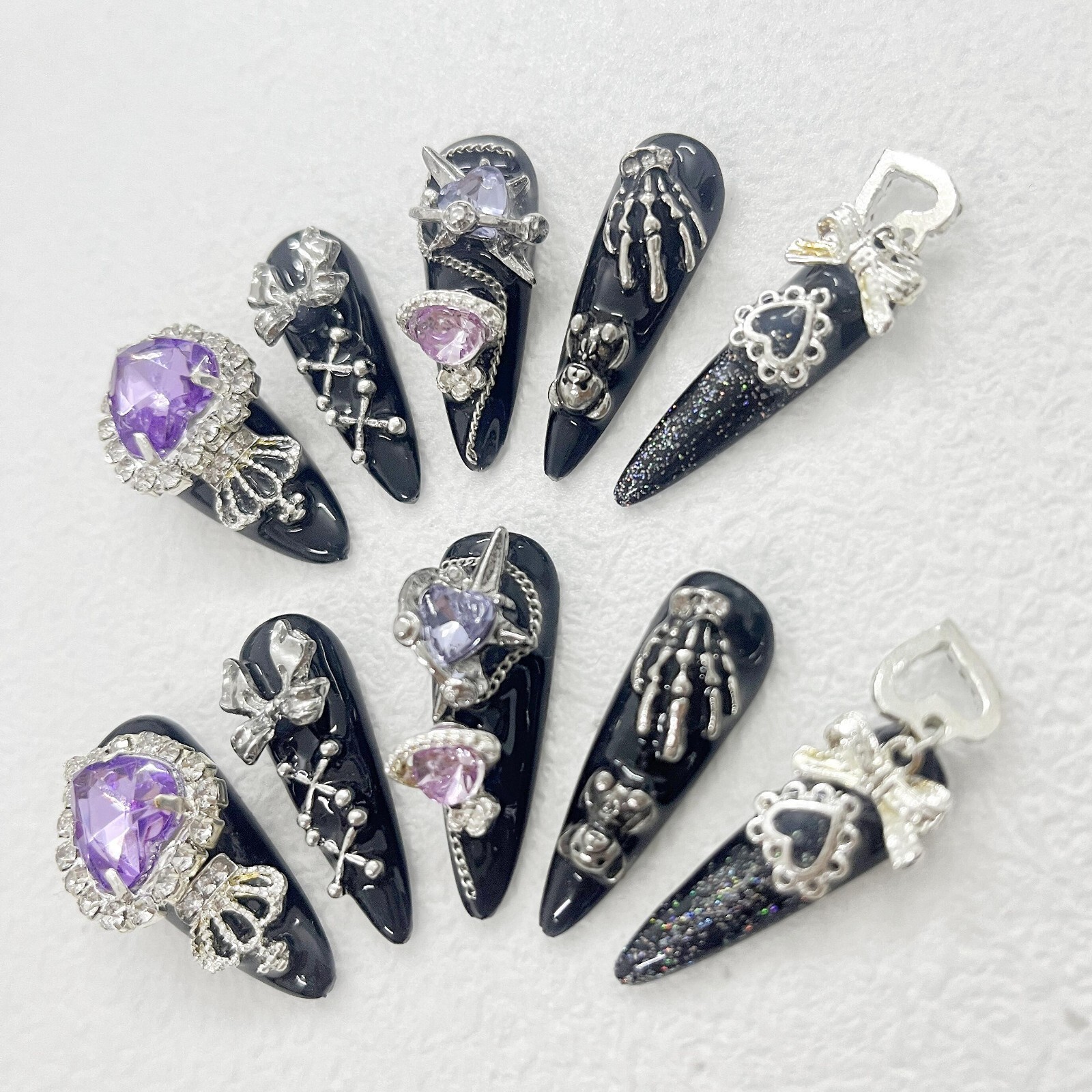 Dark purple heart