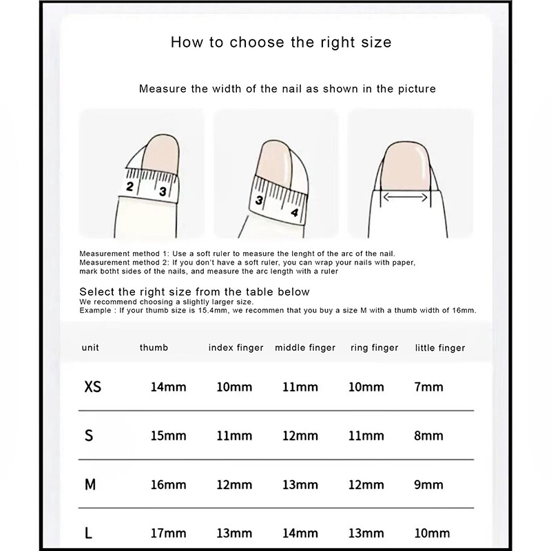Fabufabu 3d Press On Nails – Handmade Unique Fake Nails, Artistic Design