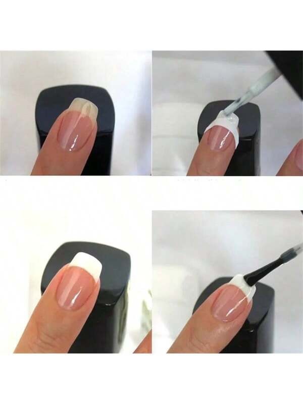 French Manicure Nail Guides 2 Sheets Stickers Stencil Tips Nail Tips