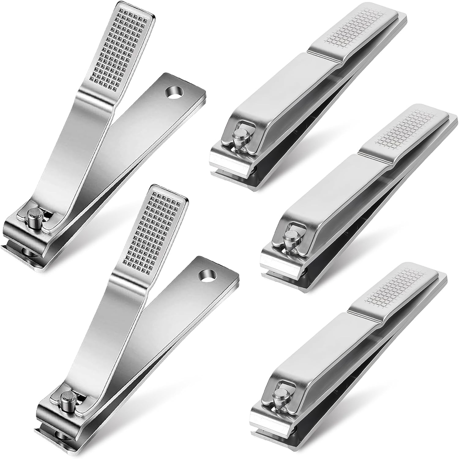 5-Pa Lar Toenail Clippers Straight Ed, 3.15 inch Long Handled