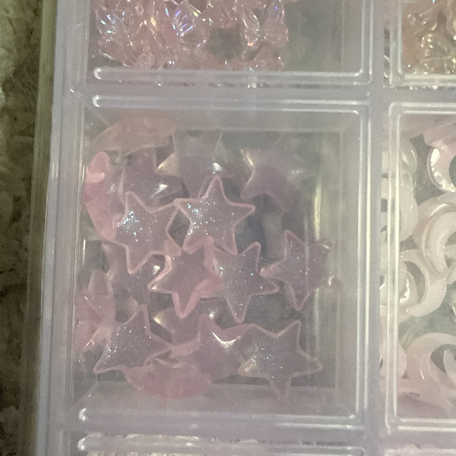 3000 Nail Charms Pieces Multi Shape New