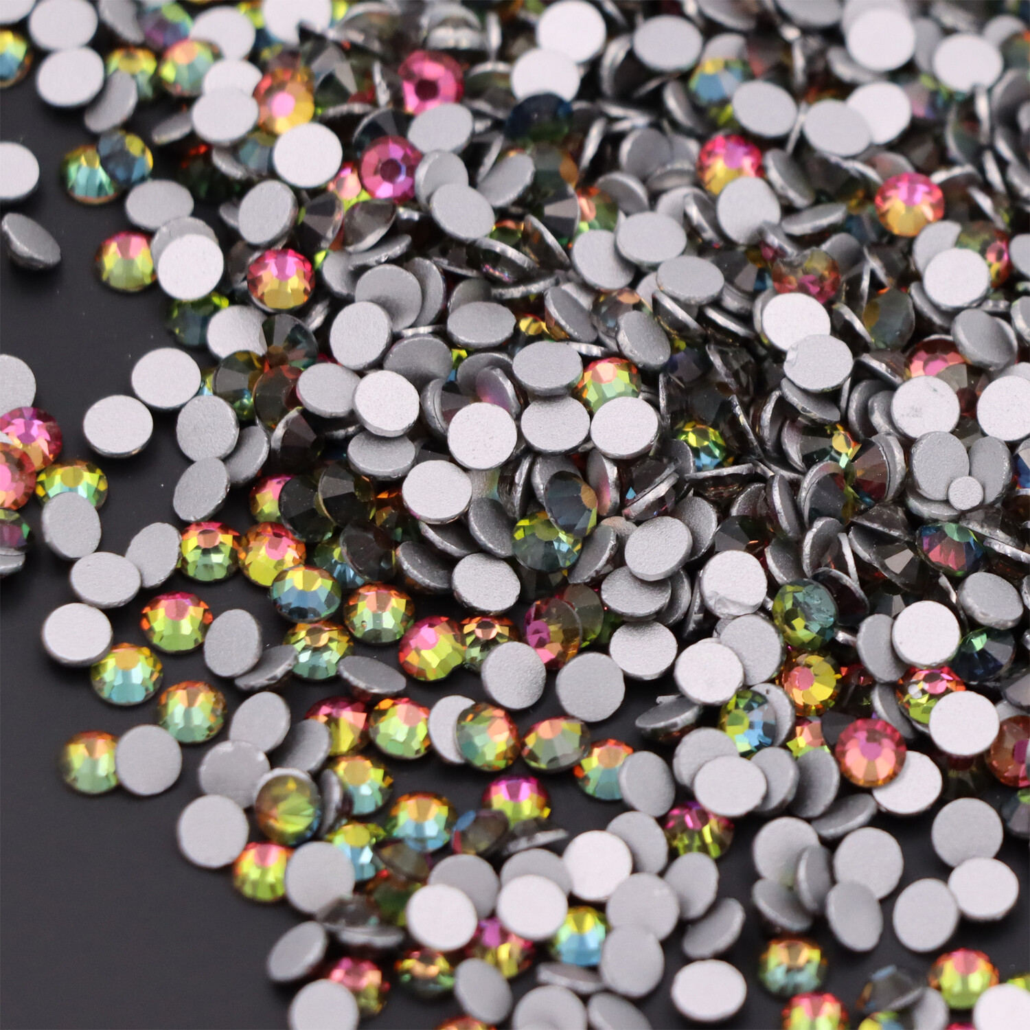 crystal AB Non Hot Fix Rhinestone flat back strass nail glitters garment stone