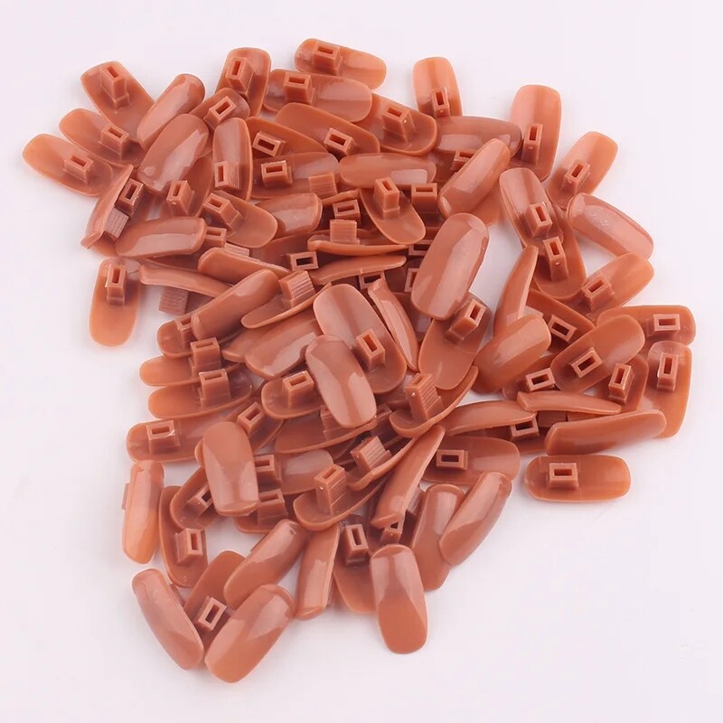nail tip Professional Flexible Plastic Practice nail training hand with Manicure