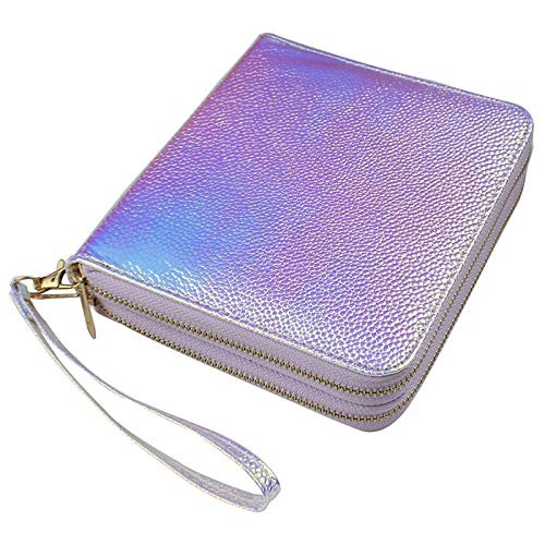 120 Slots Nail Stamping Plate Holder Case Laser Style Rectangular Manicure A