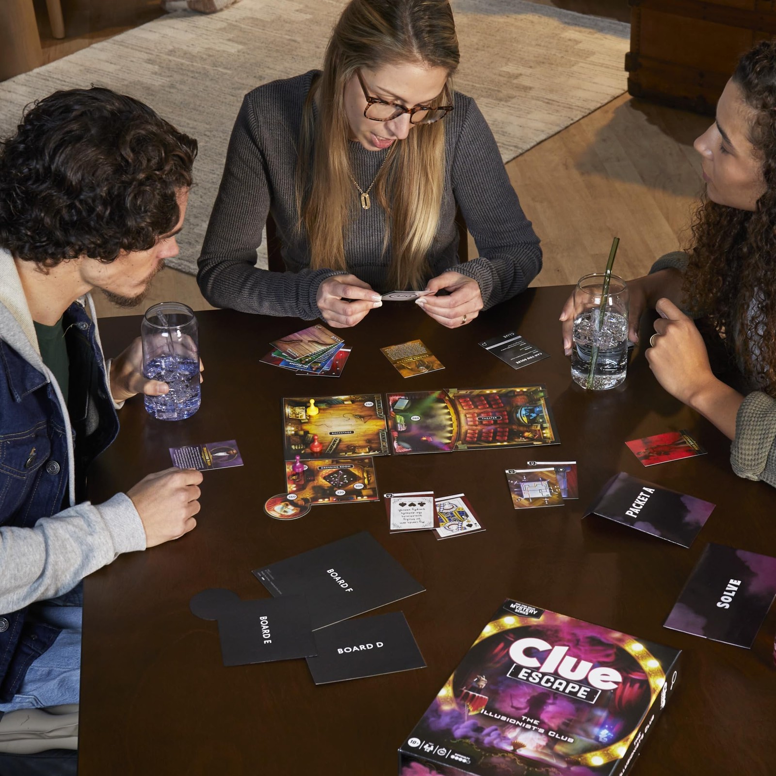 Clue Escape: The Illusionist’s Club Board Game 0.656 ft x 0.134 x 0.876