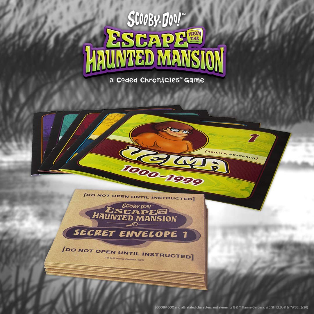Scooby-Doo: Escape from The 10 inches x 10 x 2 inches, Multicolor