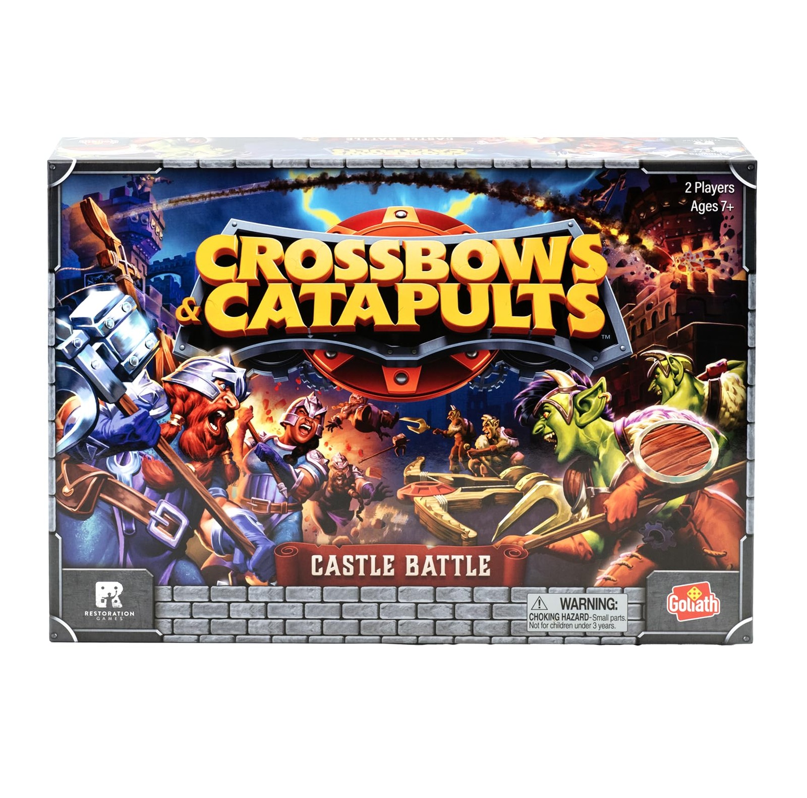 Goliath Crossbows & Catapults Castle Battle | Game of Standard, Multicolor
