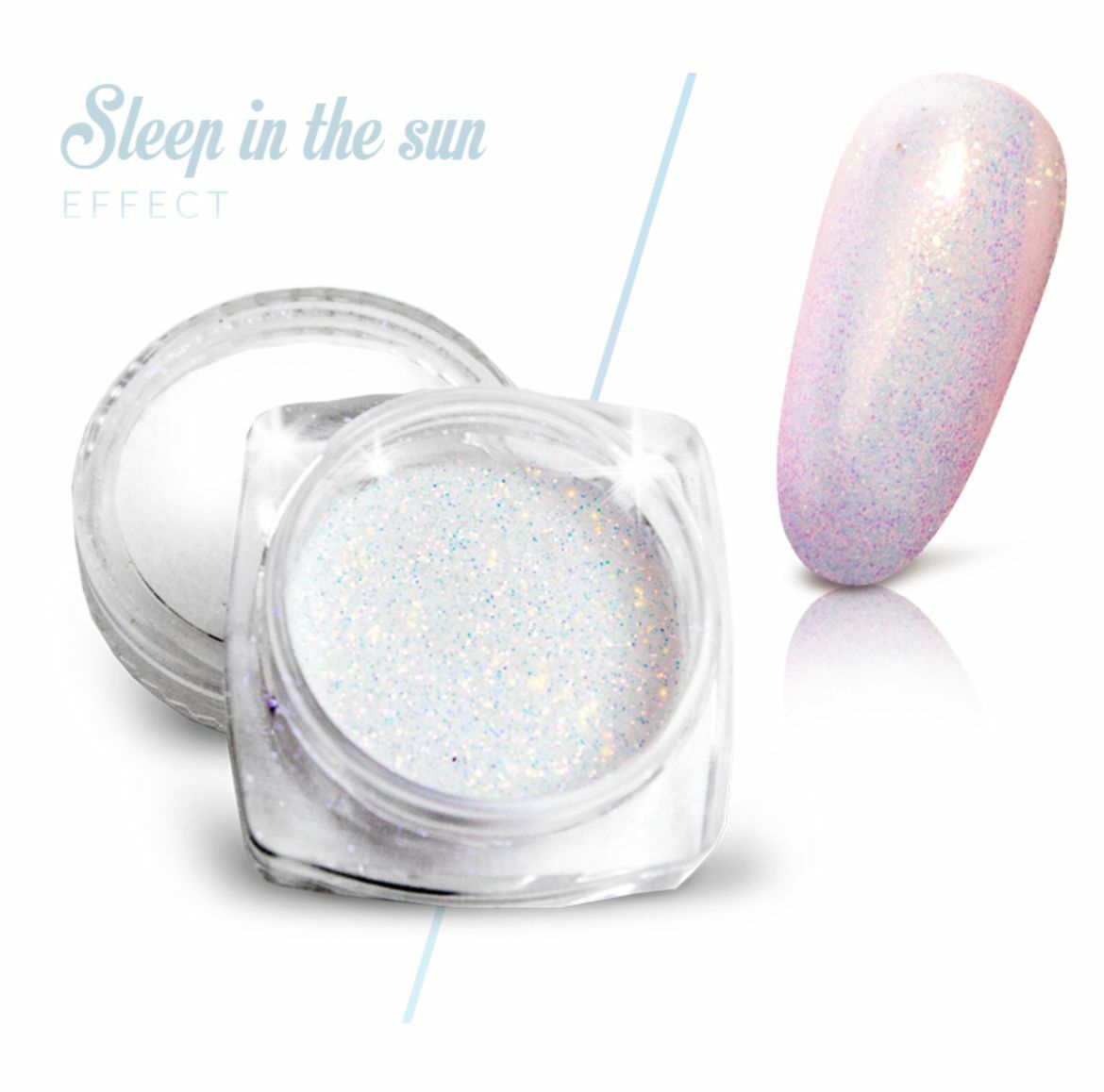 4 pcs SET! Mermaid Effect Nail Powder Emerald Multicolour Purple Aurora Glitter