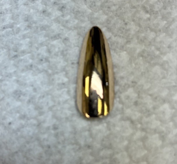 14 Karat Solid, Gold Almond Shape Fingernail By Bob Sango