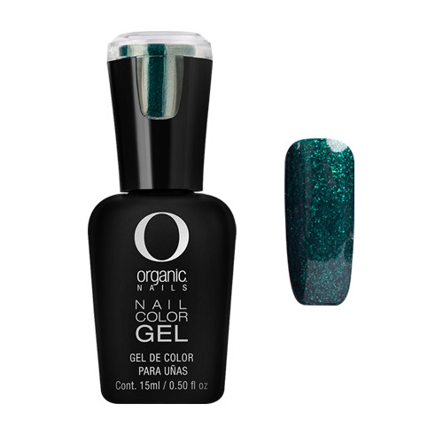 Organic Nails Color Gel FARIES Group 072 – EMERALD individual color