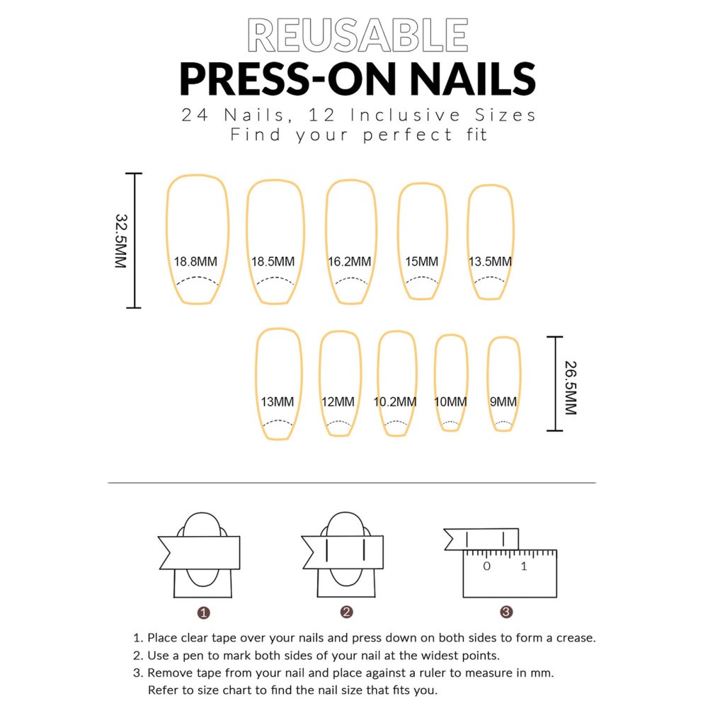 Fashionable Press On Nails featuring Ombre Milky White Long Coffin Shape Design