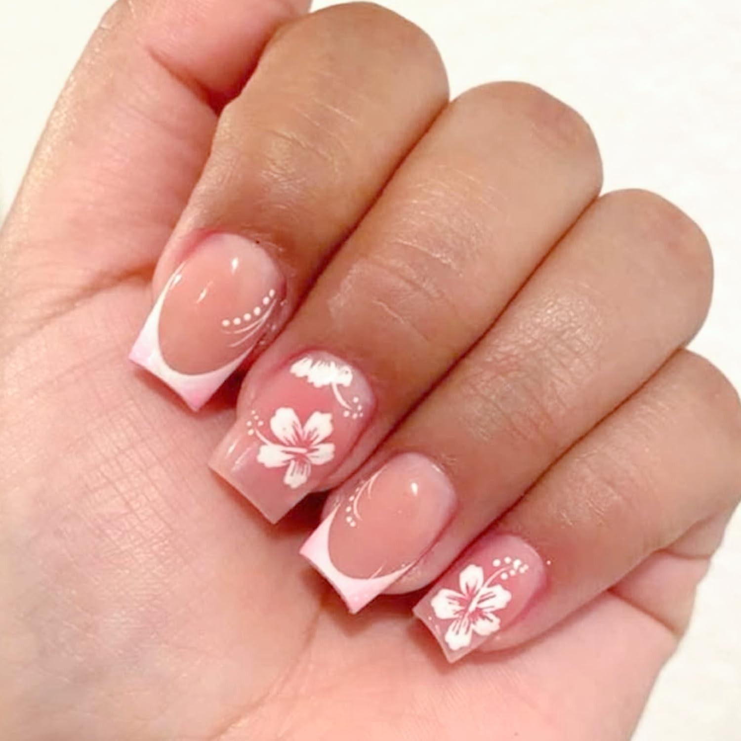 144 Reusable Press-On Nails Set | 12 Sizes, 6 Styles, Cute Bow Design