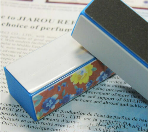 10 Pcs Nail Art Polisher Acrylic Sanding Buffer Block Buffing File Manicure Tool