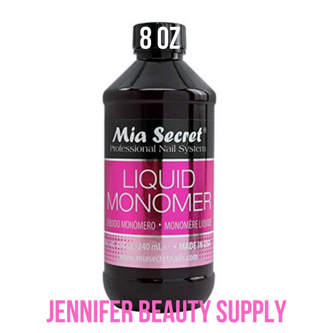 8OZ MIA SECRET LIQUID MONOMER FOR PROFESSIONAL ACRYLIC NAIL SYSTEM – JBS