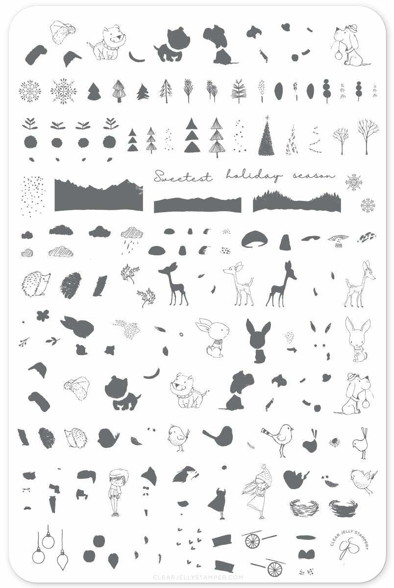 ANIMALS nail art stamping plates multiple brands Cats,Dogs,Llamas,Giraffes,Birds