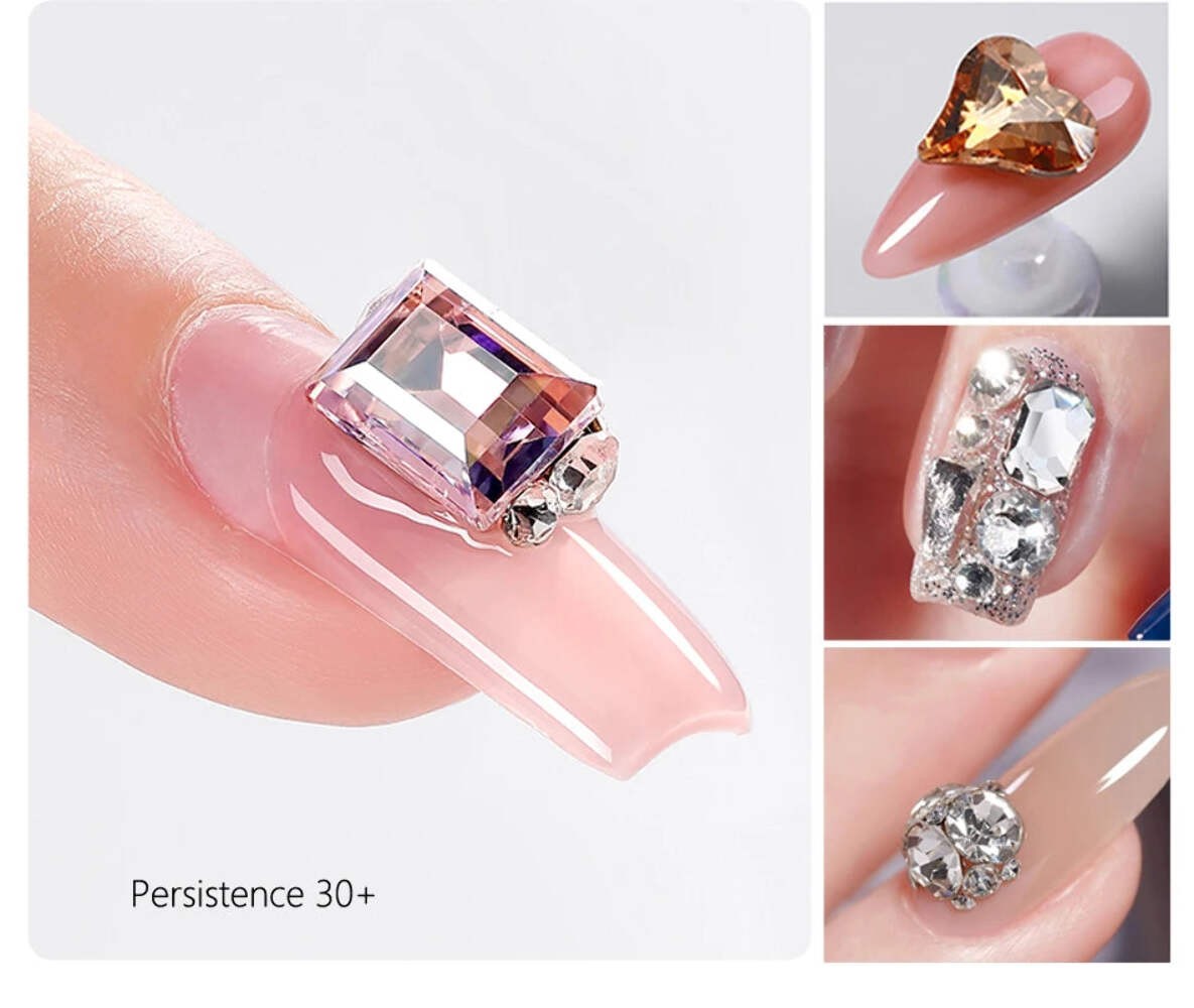 CHUNSHU Super Strong Sticky Nail Glue Gel For Rhinestones Nail Art Decorations 1