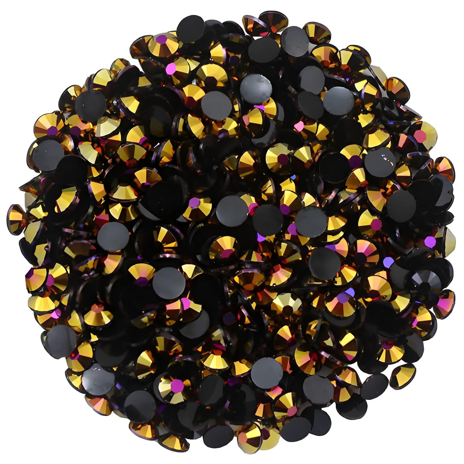 4500 Pcs SS12 3Mm AB Flatback Rhinestones for Nails Art Crafts Glitter round Shi