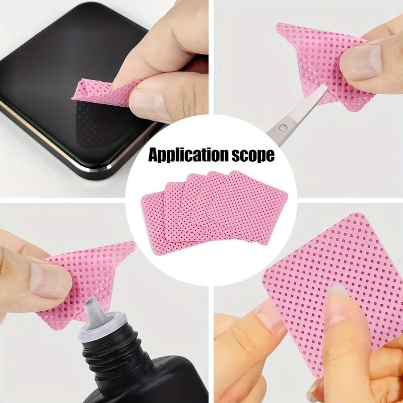50Pcs Lint Free Nail Wipes