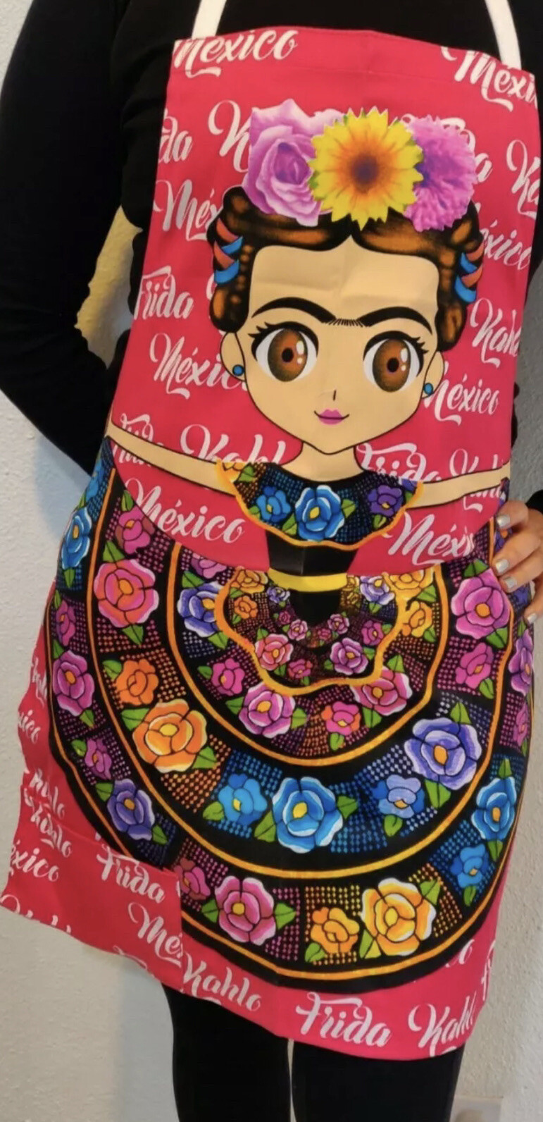 mandil para uñas acrilicas de fridita