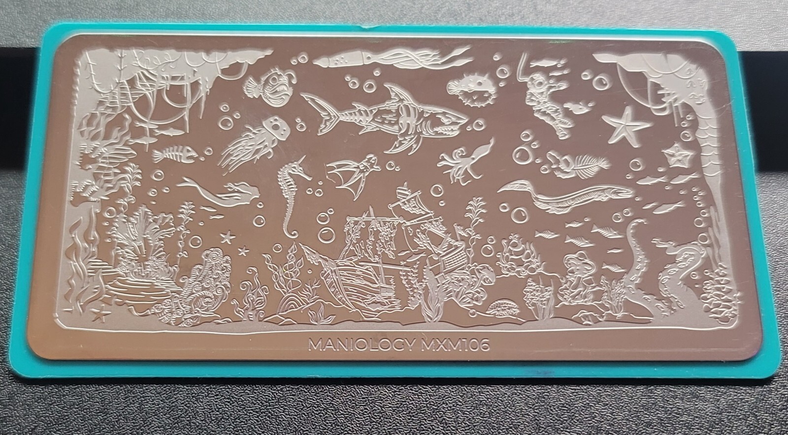 Maniology nail stamping plate MXM105 & 106 HTF