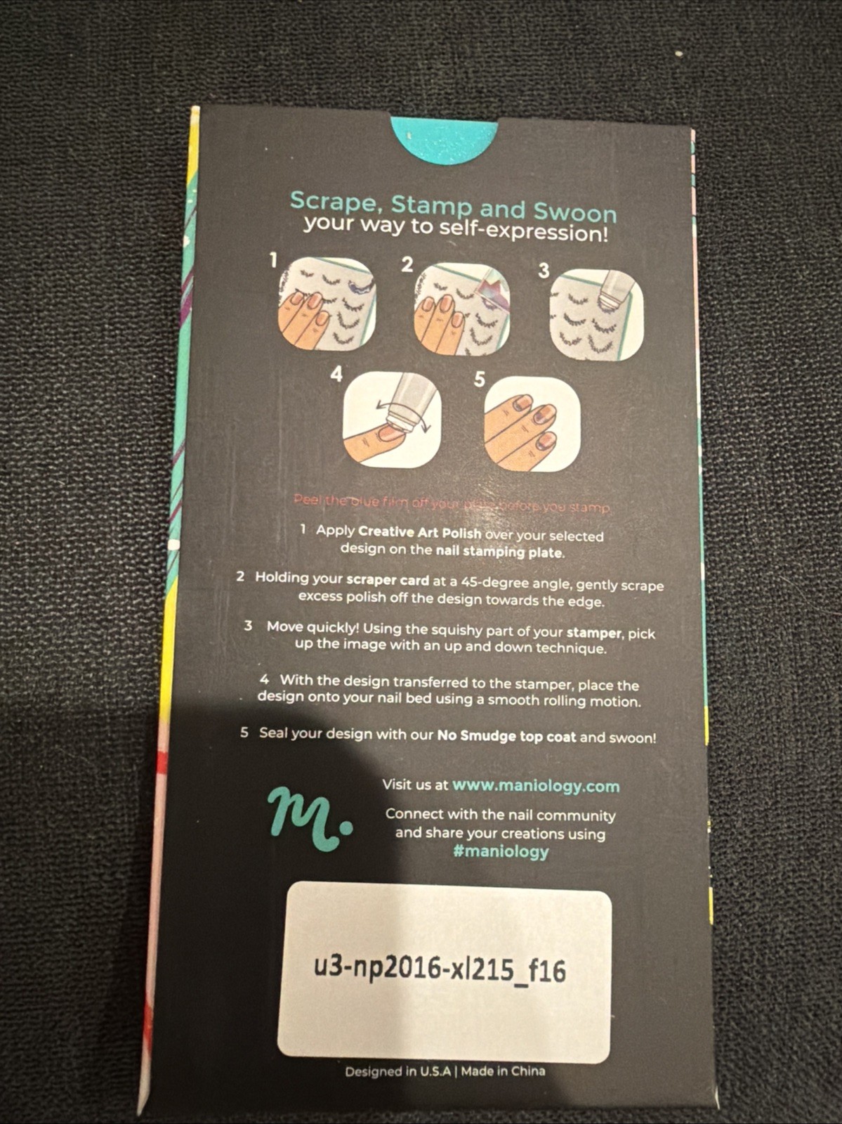 Bundle Monster Maniology de_briz Colab BM-XL215 Seasons Nail Stamping Plate