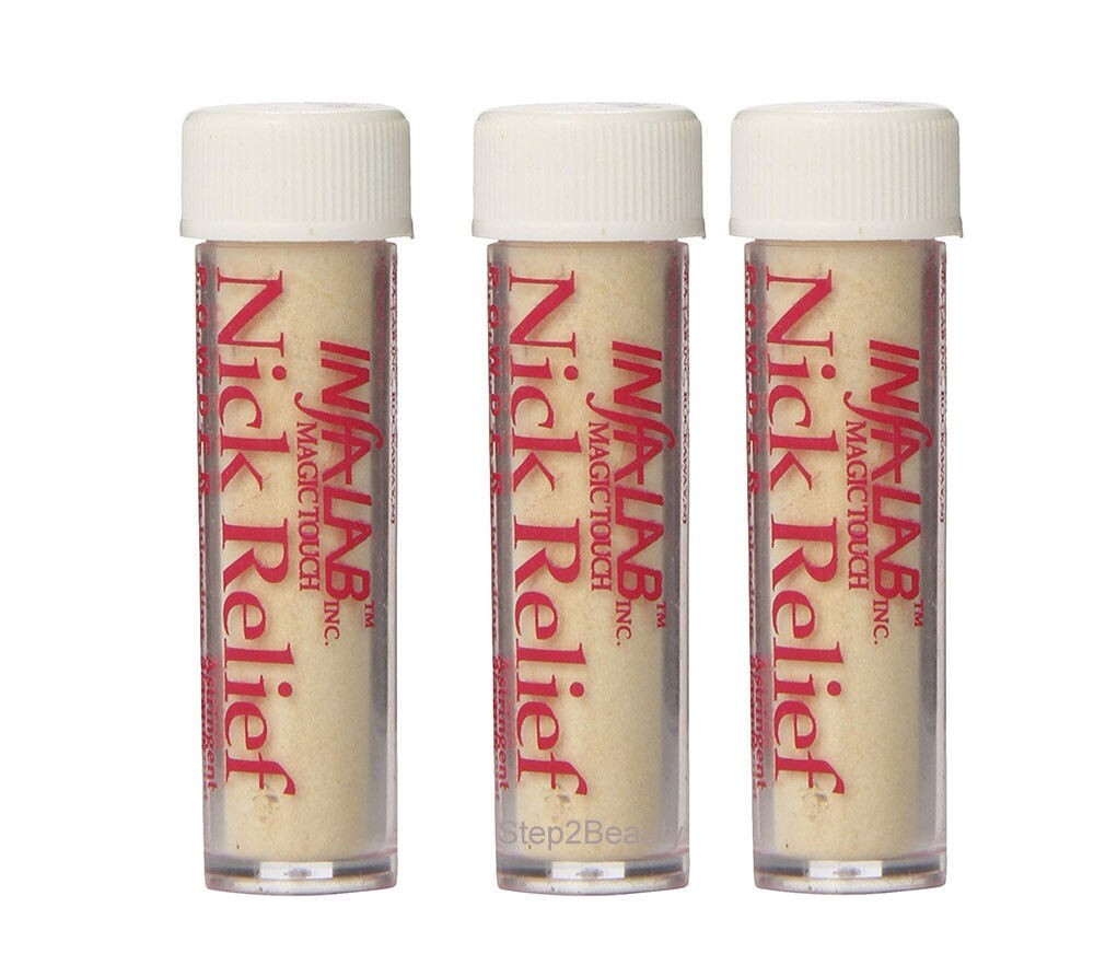 Infalab Nick Relief Styptic Powder, Pack of 3