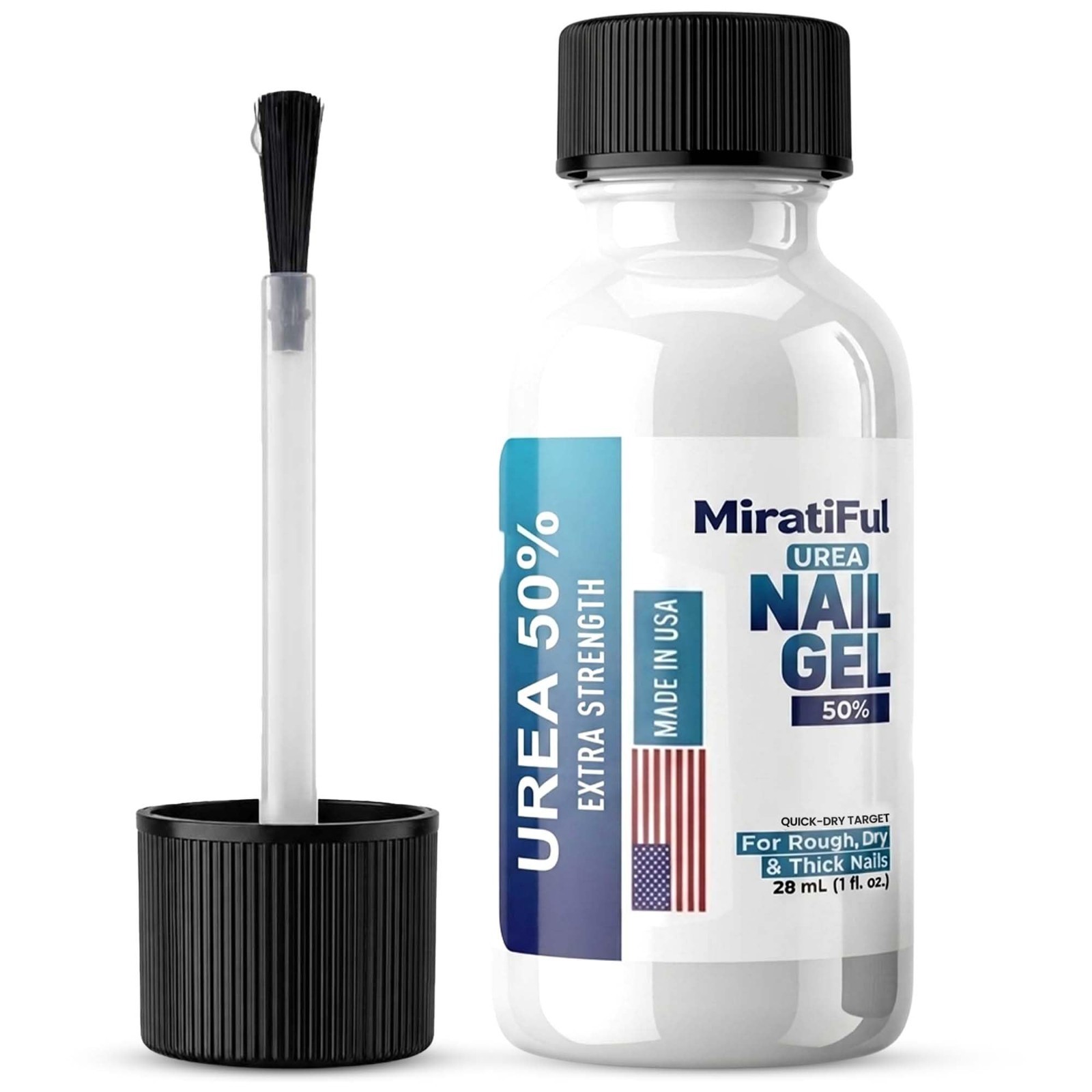 50% Urea Nail Gel for Thick Toenails & Calluses – Softens, Exfoliates, Quick-Dry