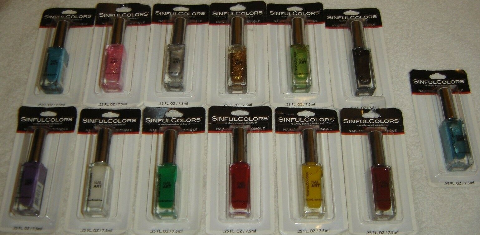 SINFUL Colors***NAIL ART*** pIck yOUr cOLOr ~~0.25 fl oz/7.5 ml~~NEW~~SEALED
